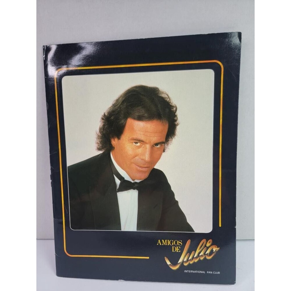 Julio Iglesias Amigos De Julio International Fan Club Welcome Packet Newsletters